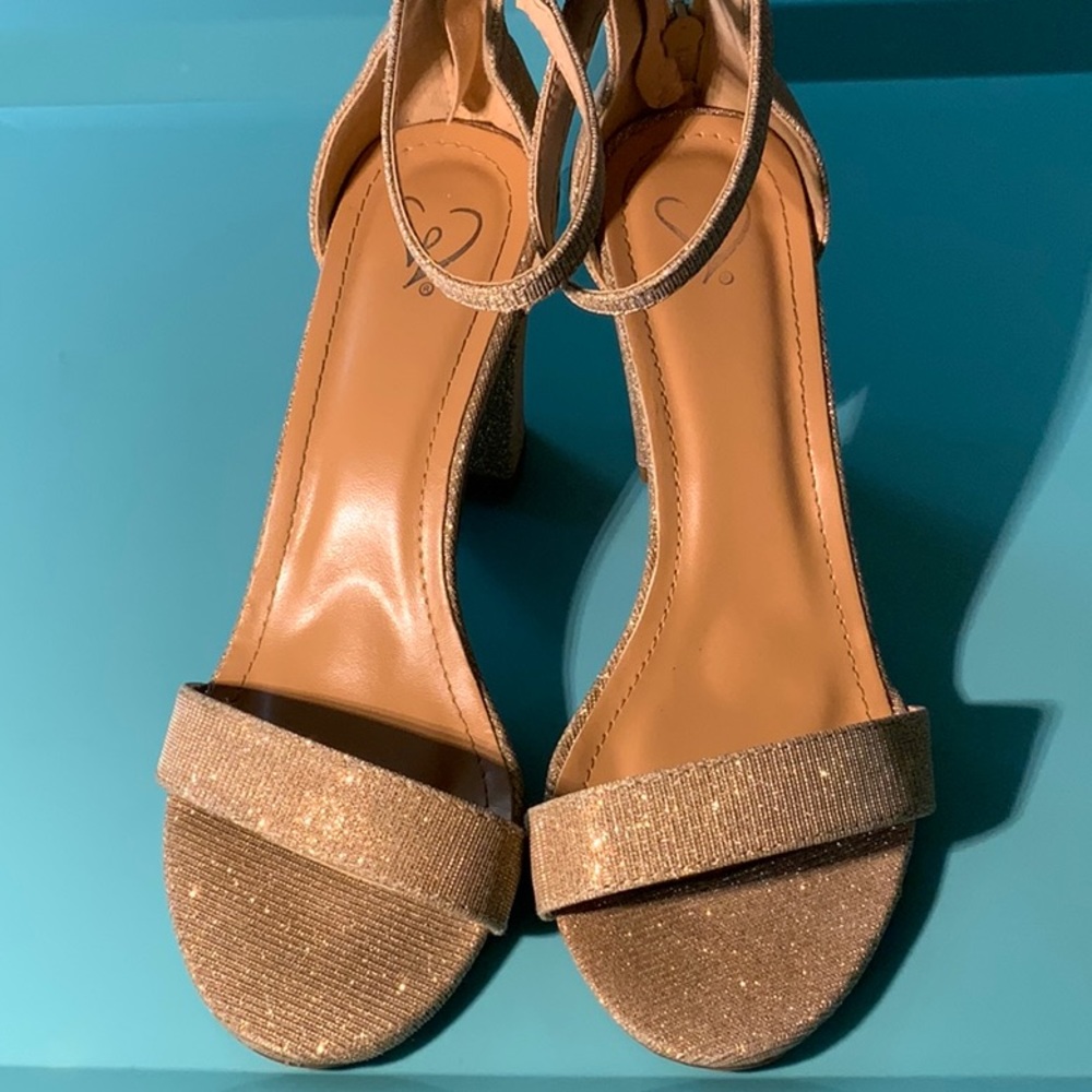 Glitter heels